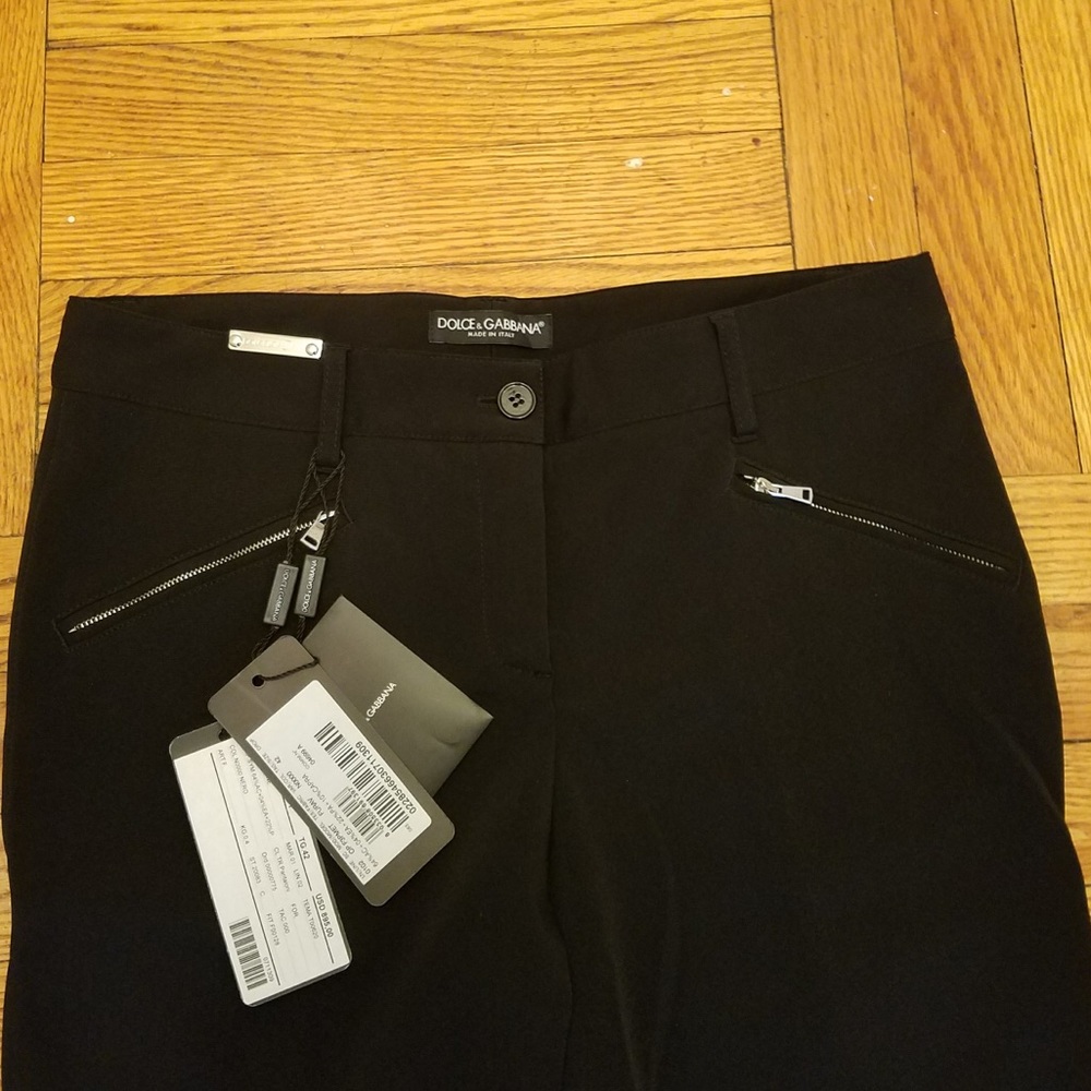 DOLCE & GABBANA  ELEGANT RIDING MOTO PANTS - Picture 4 of 8